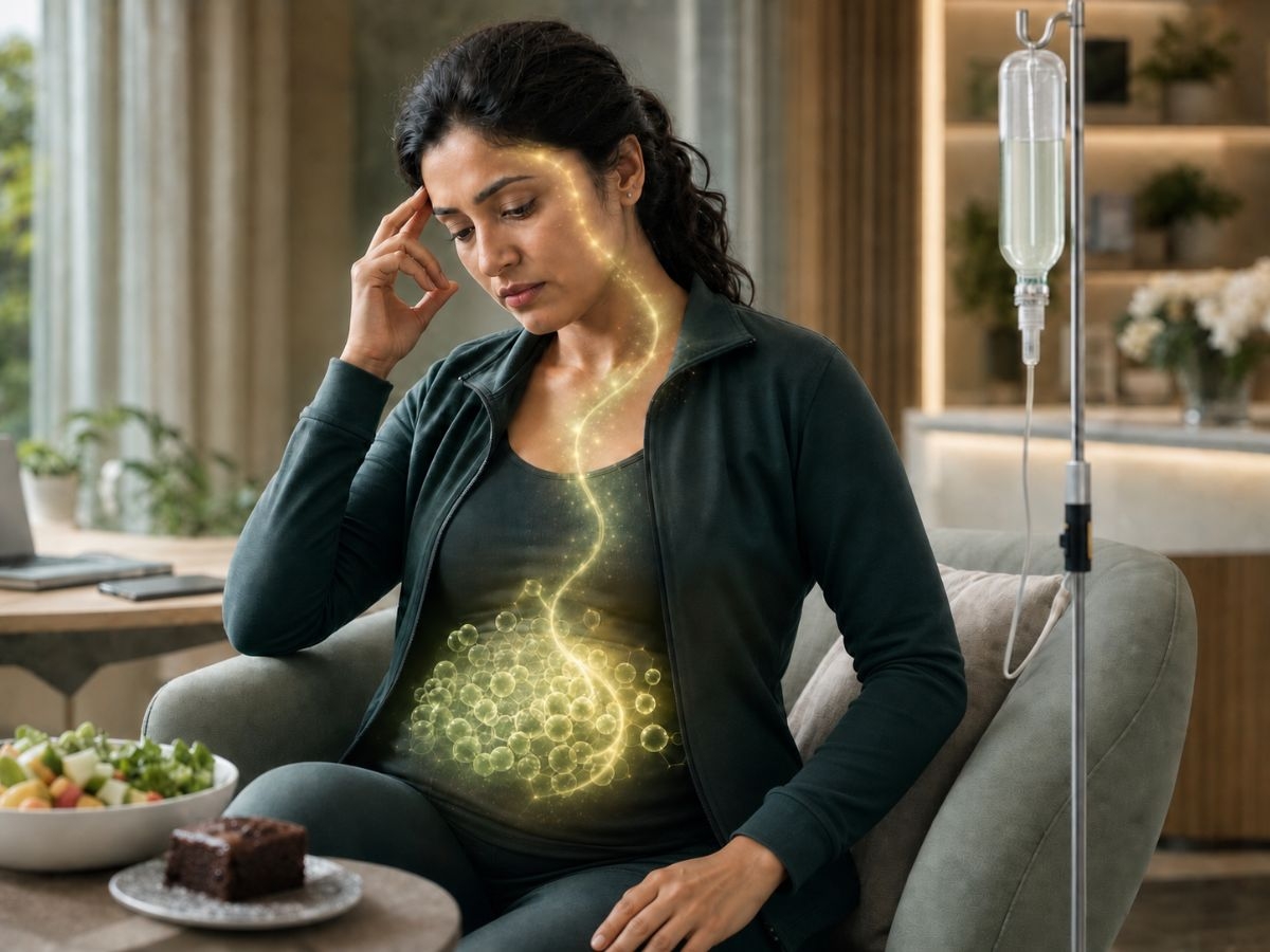 ALIV Pune cortisol and belly fat — doctor explaining stress hormone's role in abdominal weight gain